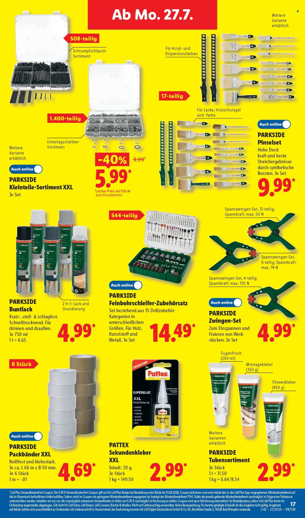 Lidl Prospekte  - 27.07.2026 - 1.08.2026. Seite 33