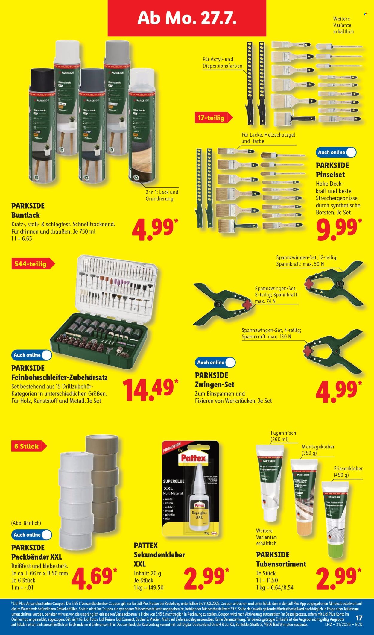 Lidl Prospekte  - 27.07.2026 - 1.08.2026. Seite 33