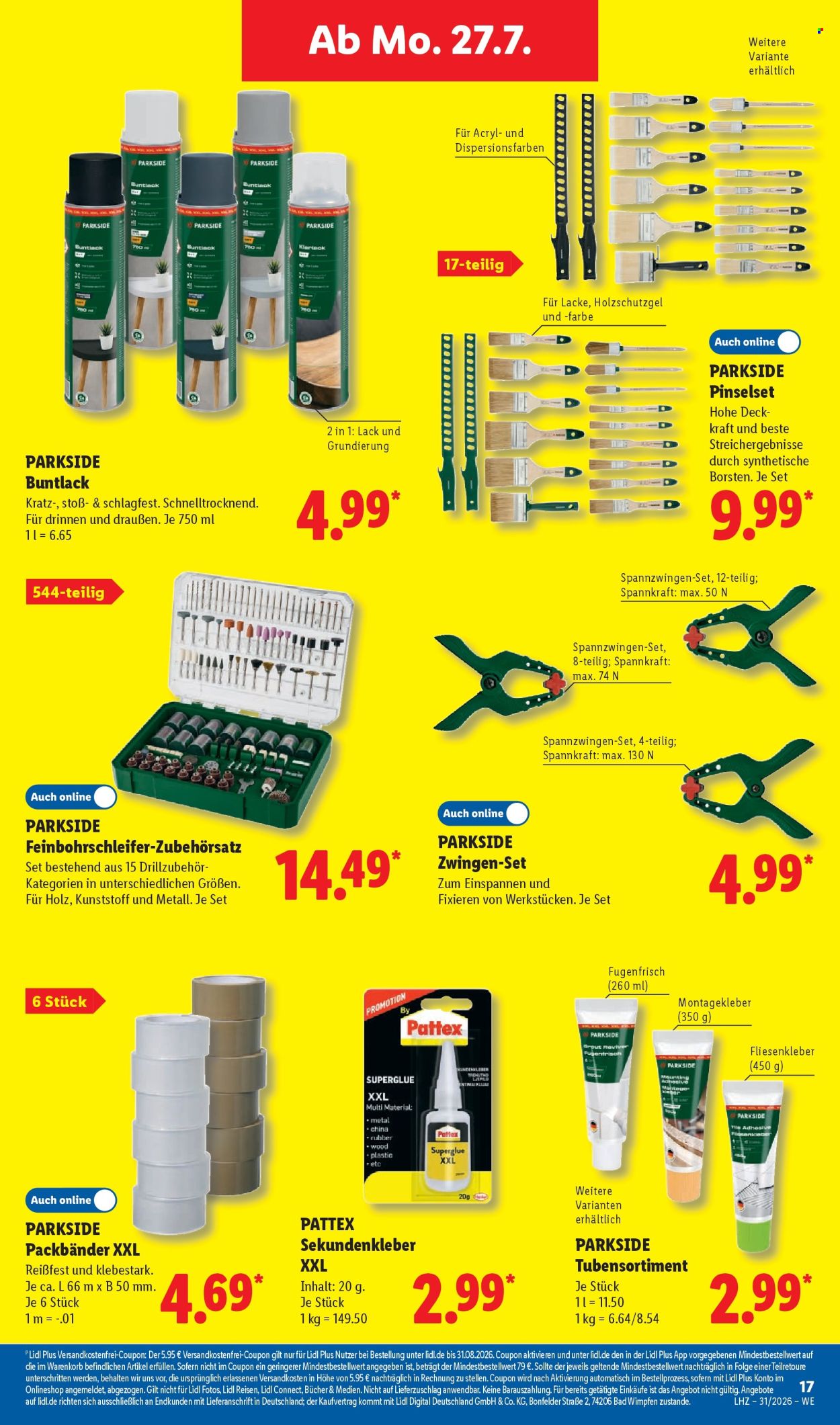 Lidl Prospekte  - 27.07.2026 - 1.08.2026. Seite 33
