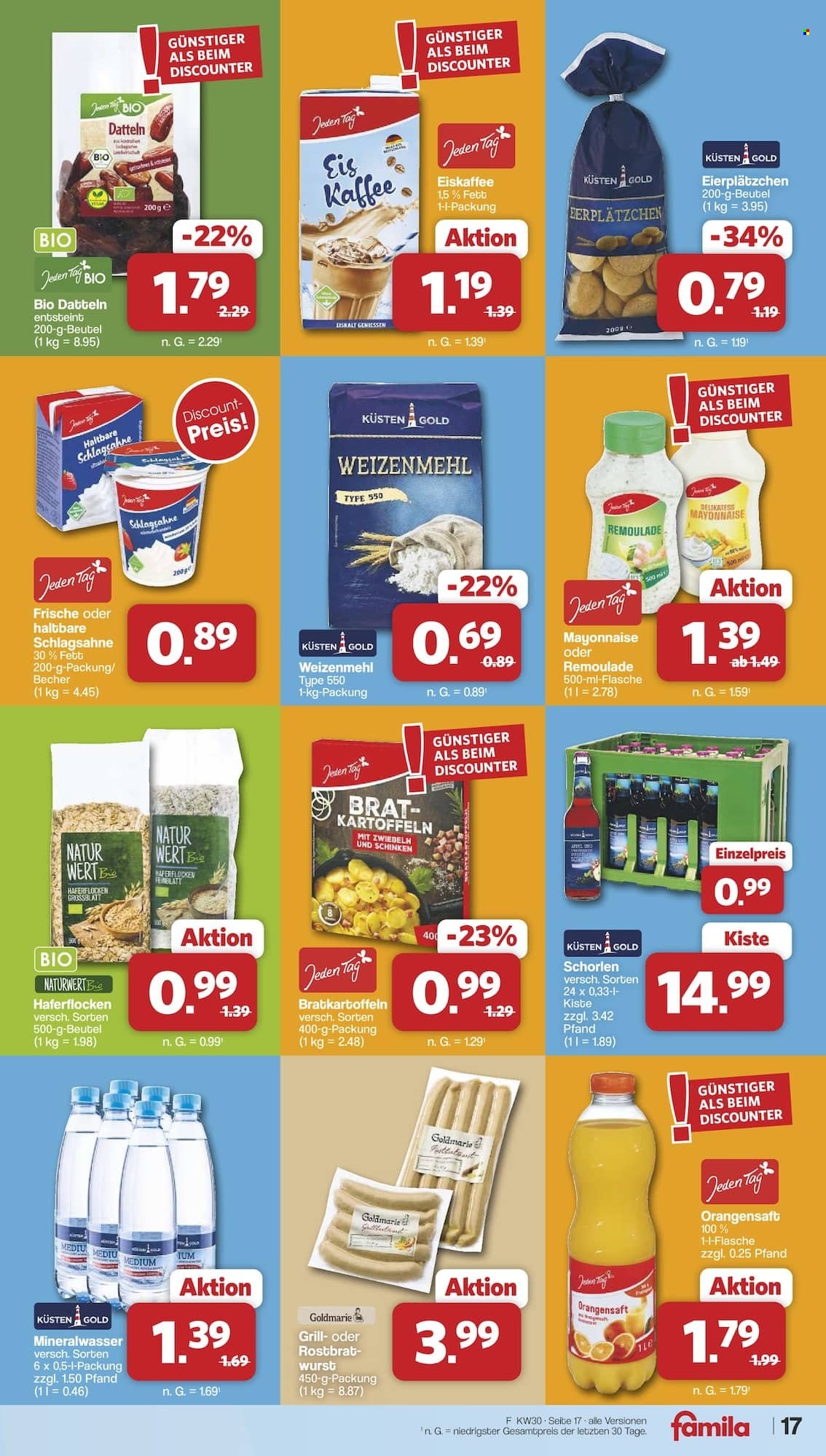 famila Prospekte  - 20.07.2026 - 25.07.2026. Seite 17