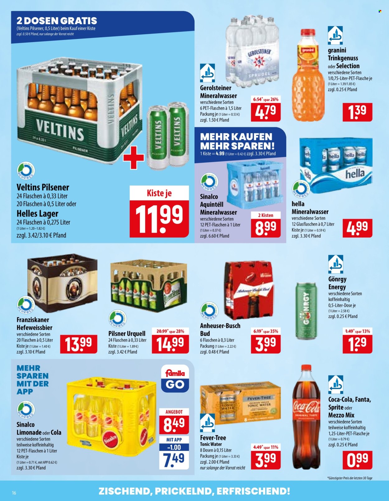 famila Prospekte  - 20.07.2026 - 25.07.2026. Seite 16