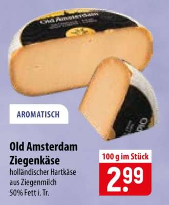 OLD AMSTERDAM Ziegenkäse