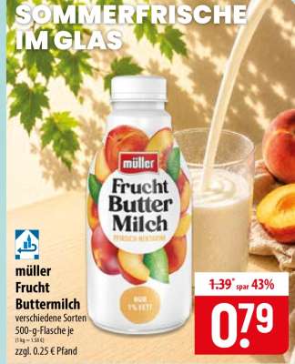 MÜLLER Frucht- Buttermilch