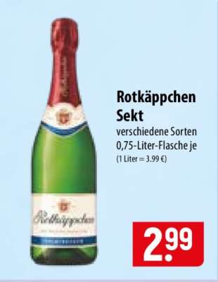 ROTKÄPPCHEN Sekt*