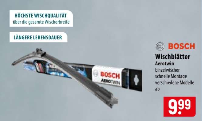 Bosch Wischblätter Aerotwin