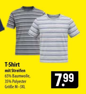 T-Shirt mit Streifen