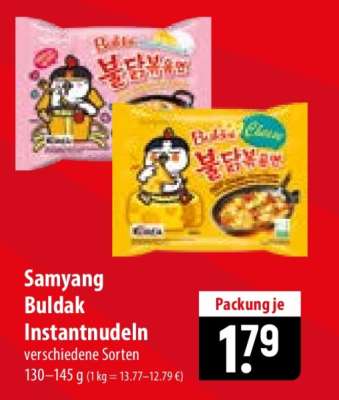Samyang Buldak Instantnudeln