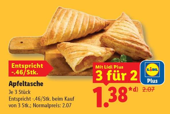 Apfeltasche