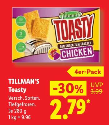 TILLMAN'S Toasty