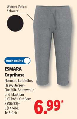 ESMARA Caprīhose