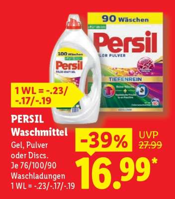 PERSIL Waschmittel