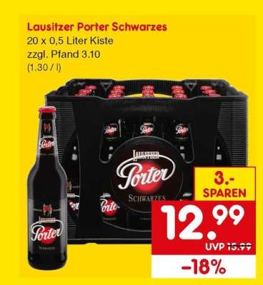 Lausitzer Porter Schwarzes