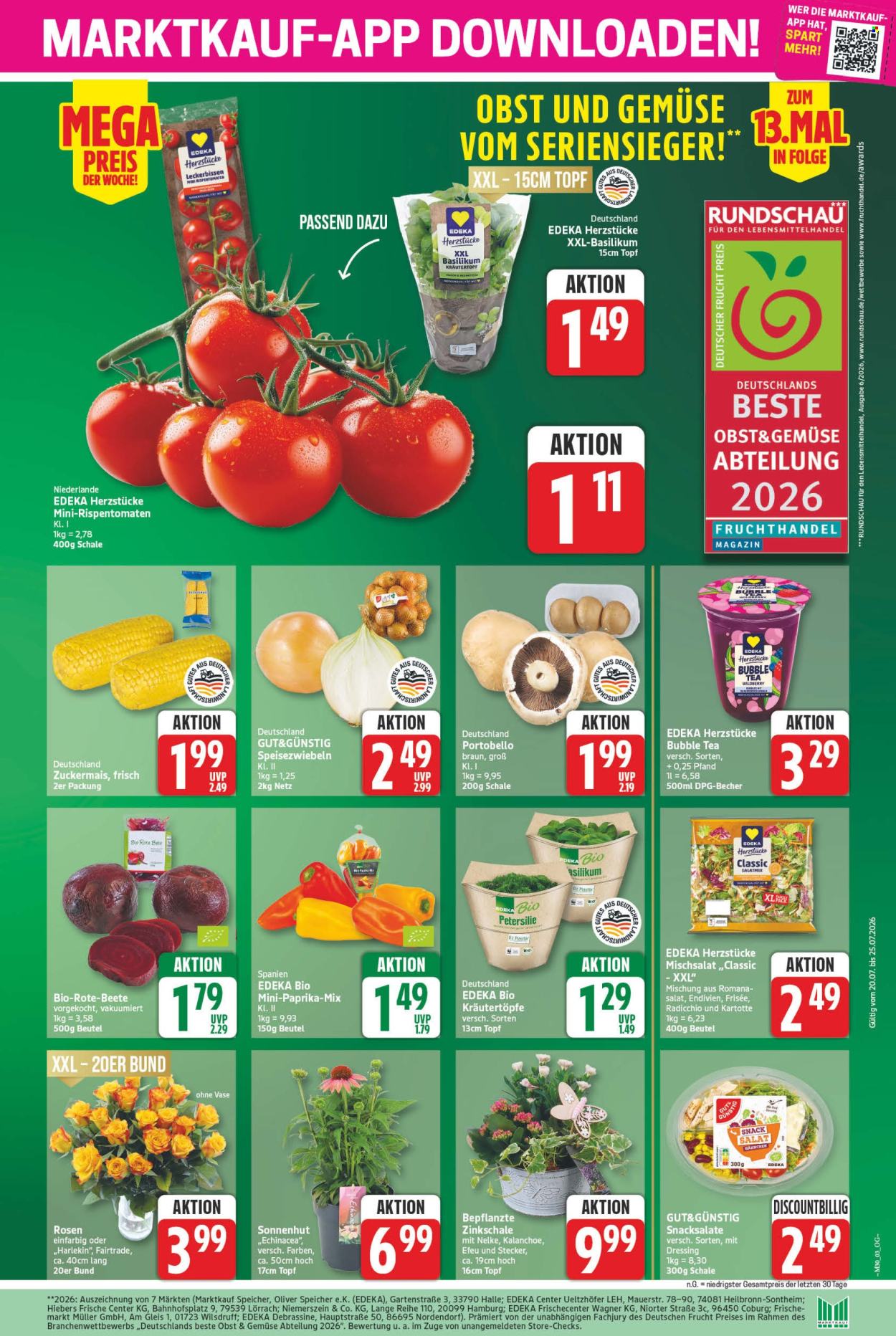 Marktkauf Prospekte  - 20.07.2026 - 25.07.2026. Seite 3