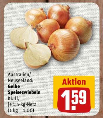 Gelbe Speisezwiebeln