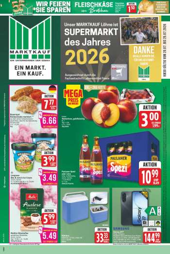 Prospekte Marktkauf - 20.07.2026 - 25.07.2026.