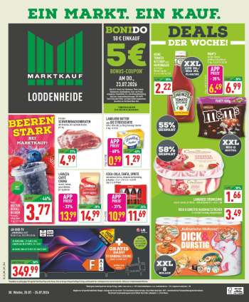 Prospekte Marktkauf - 20.07.2026 - 25.07.2026.