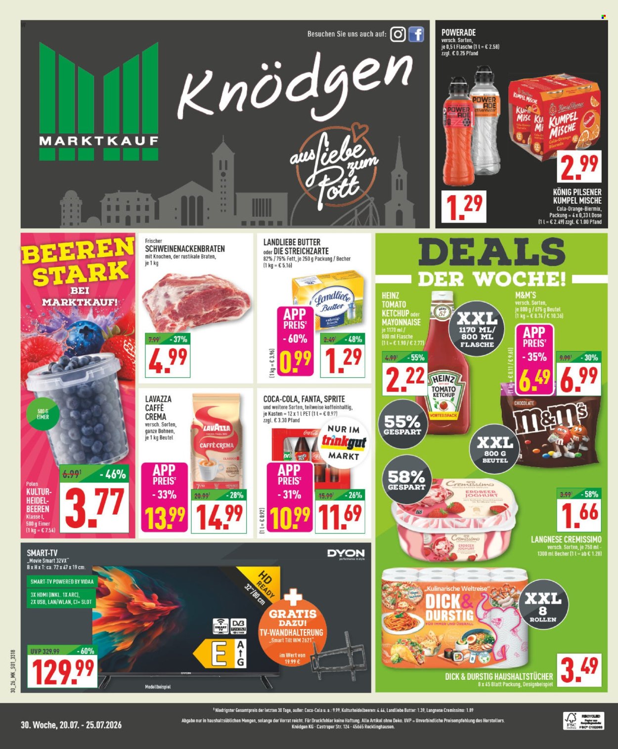 Marktkauf Prospekte  - 20.07.2026 - 25.07.2026. Seite 1