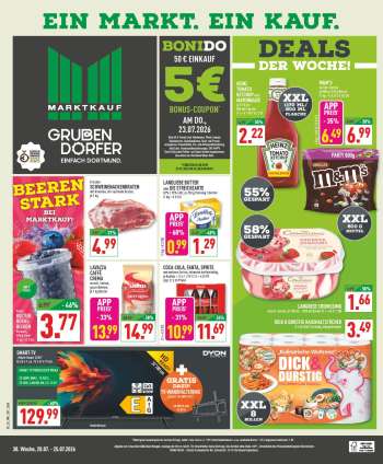 Prospekte Marktkauf - 20.07.2026 - 25.07.2026.