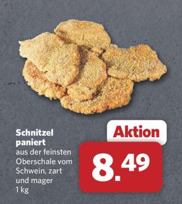 Schnitzel paniert