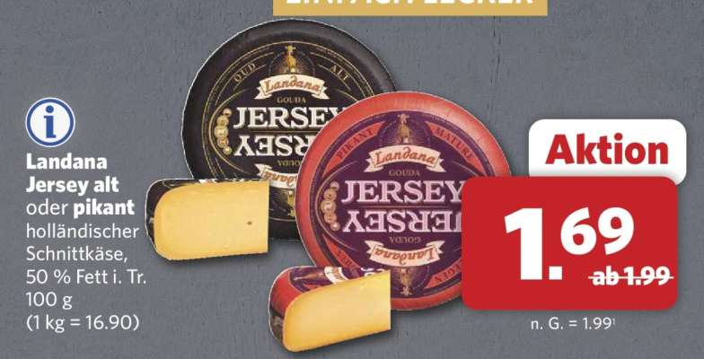 Landana Jersey alt oder pikant