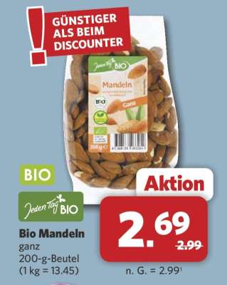 Bio-Mandeln