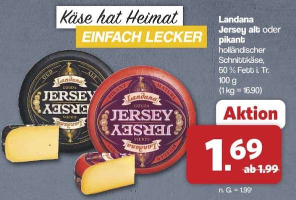 Landana Jersey alt oder pikant