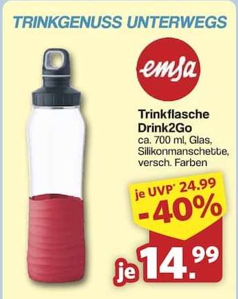 Trinkflasche Drink2Go
