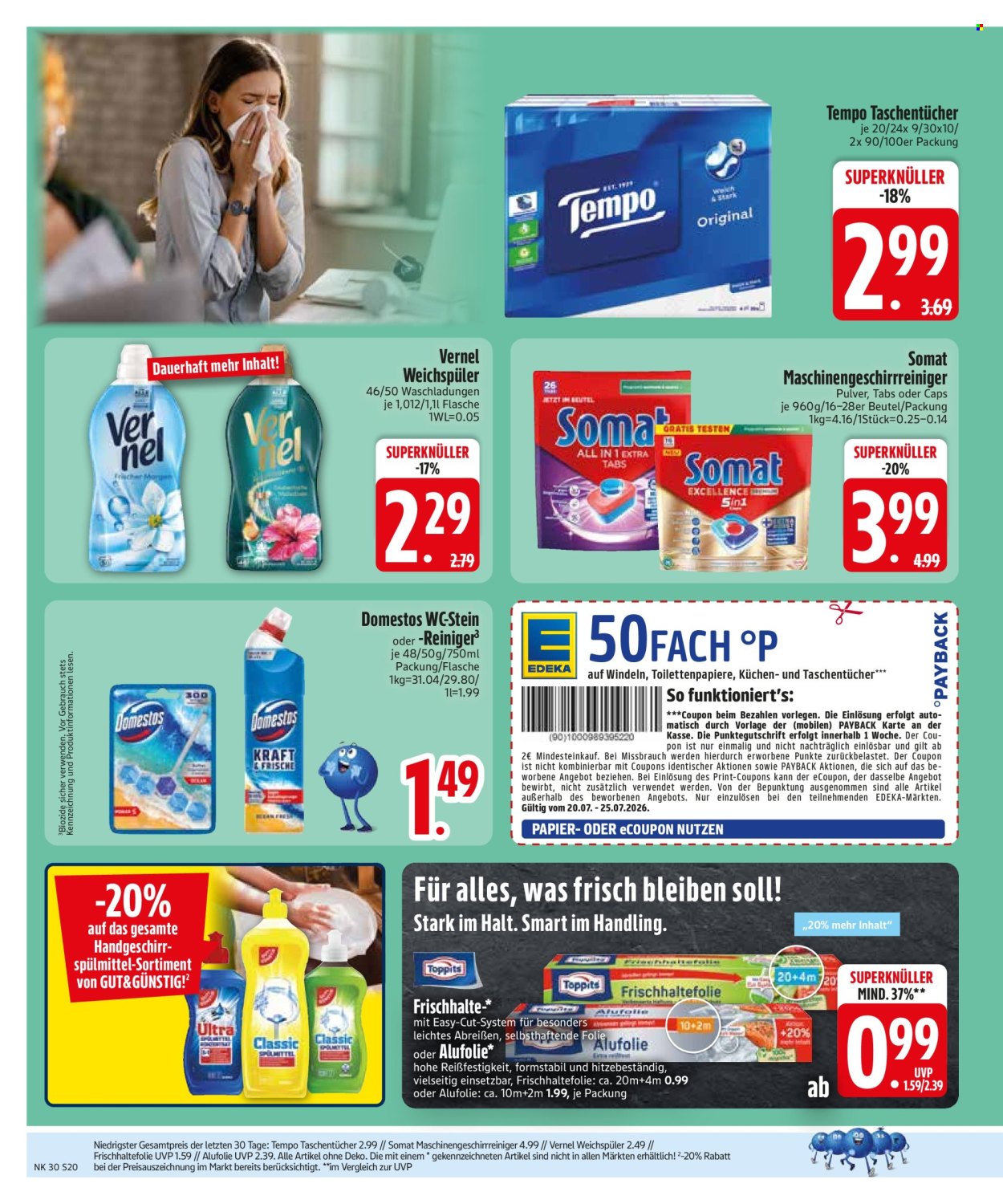 Edeka Prospekte  - 20.07.2026 - 25.07.2026. Seite 22