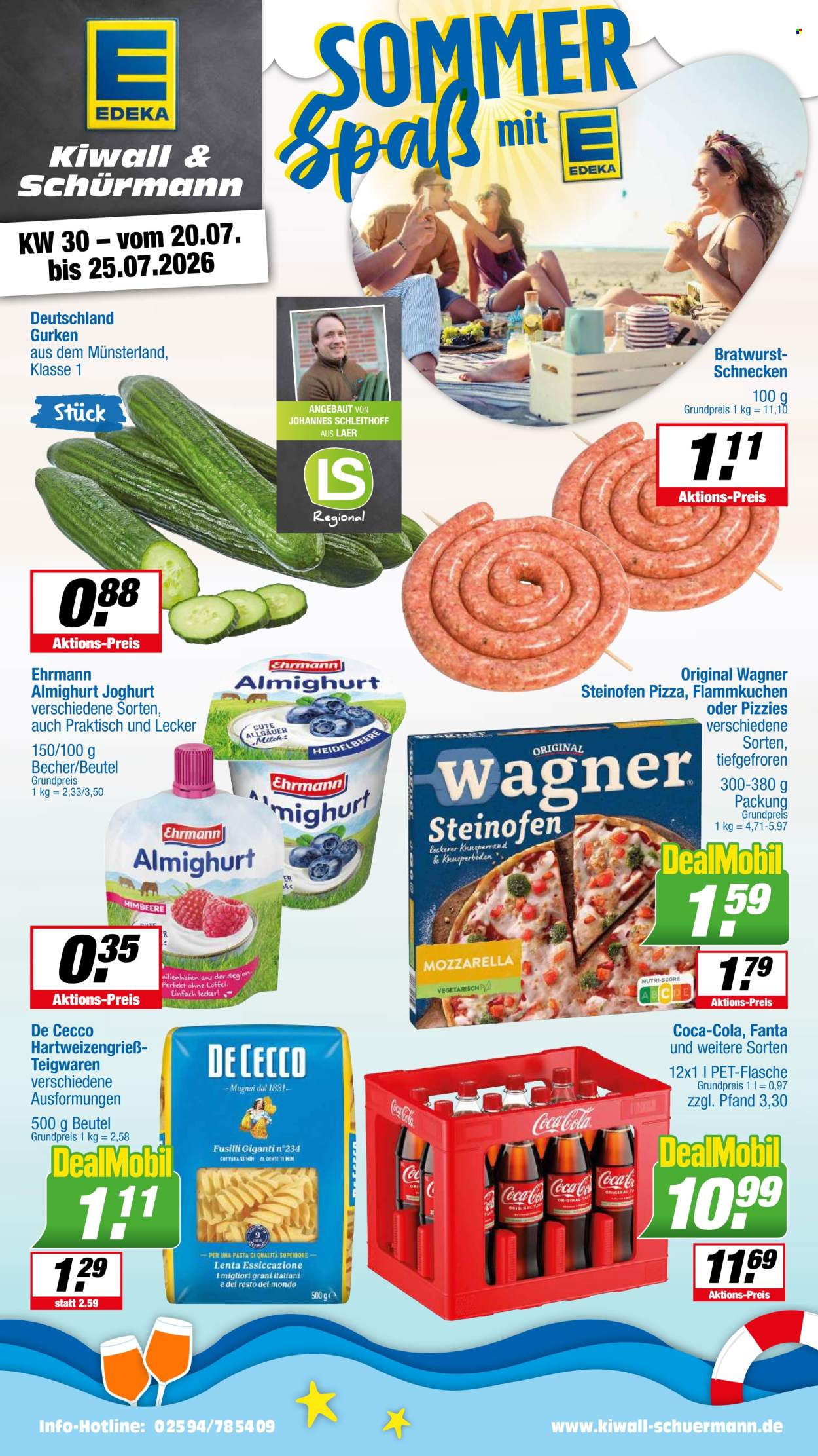 Edeka Prospekte  - 20.07.2026 - 25.07.2026. Seite 1