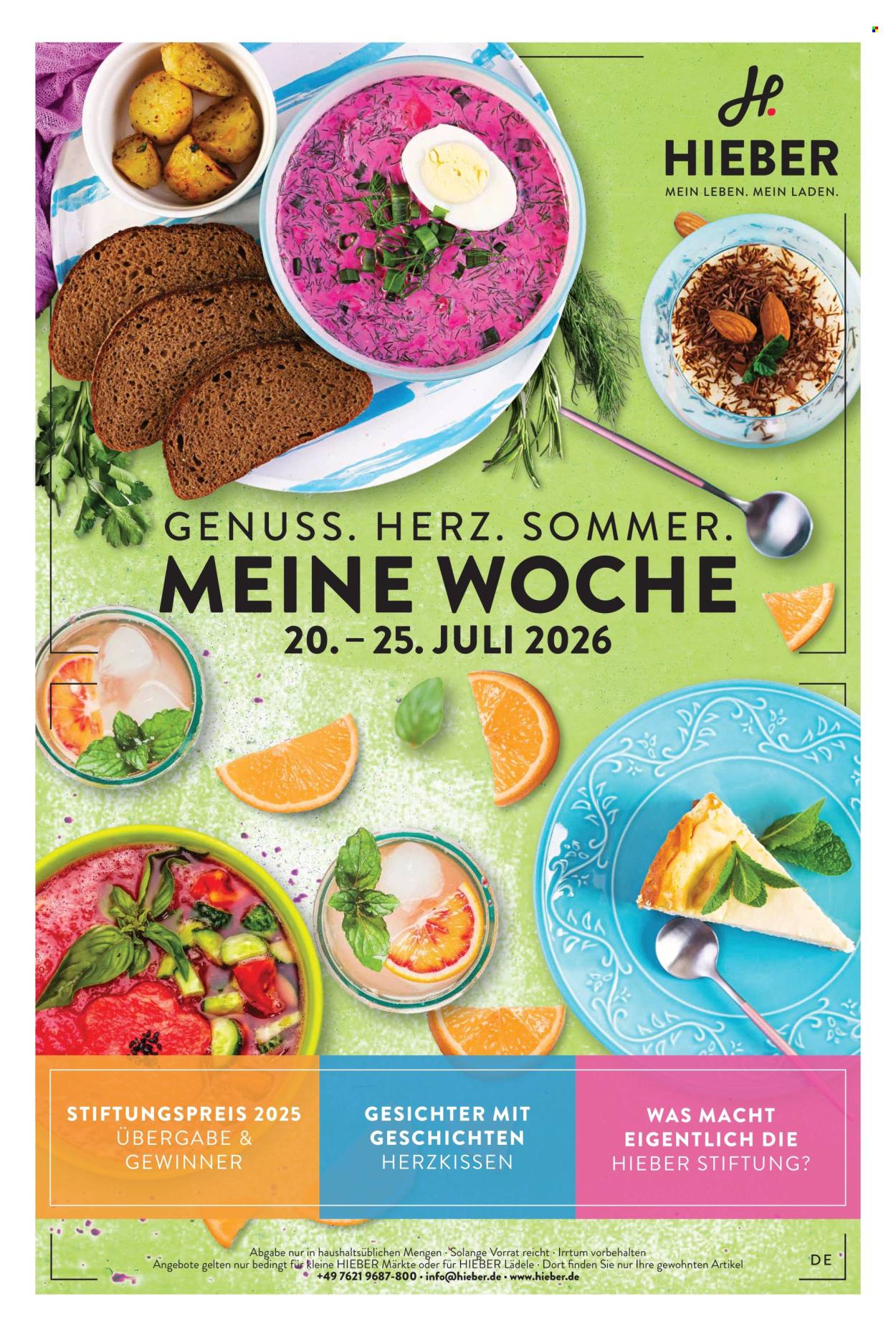 Edeka Prospekte  - 20.07.2026 - 25.07.2026. Seite 1