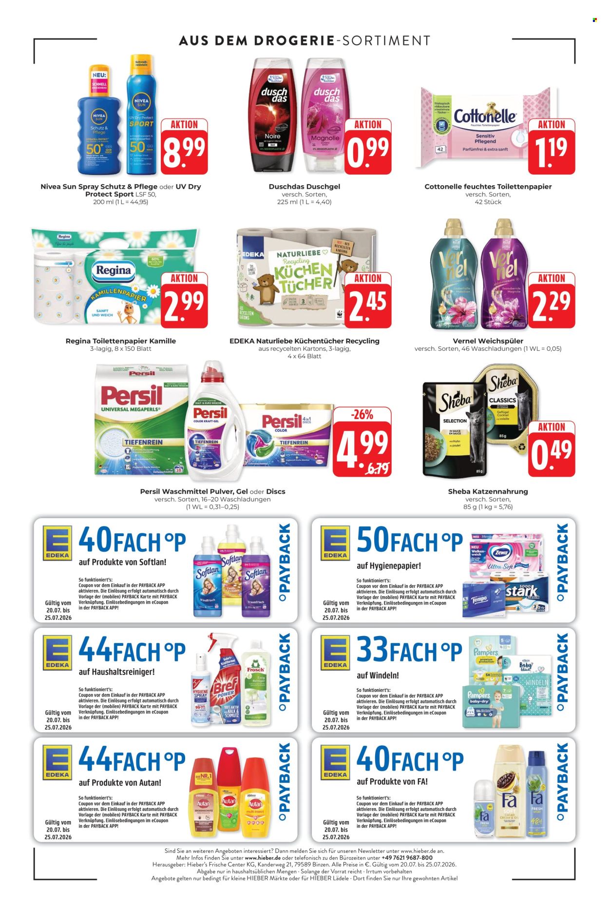 Edeka Prospekte  - 20.07.2026 - 25.07.2026. Seite 16