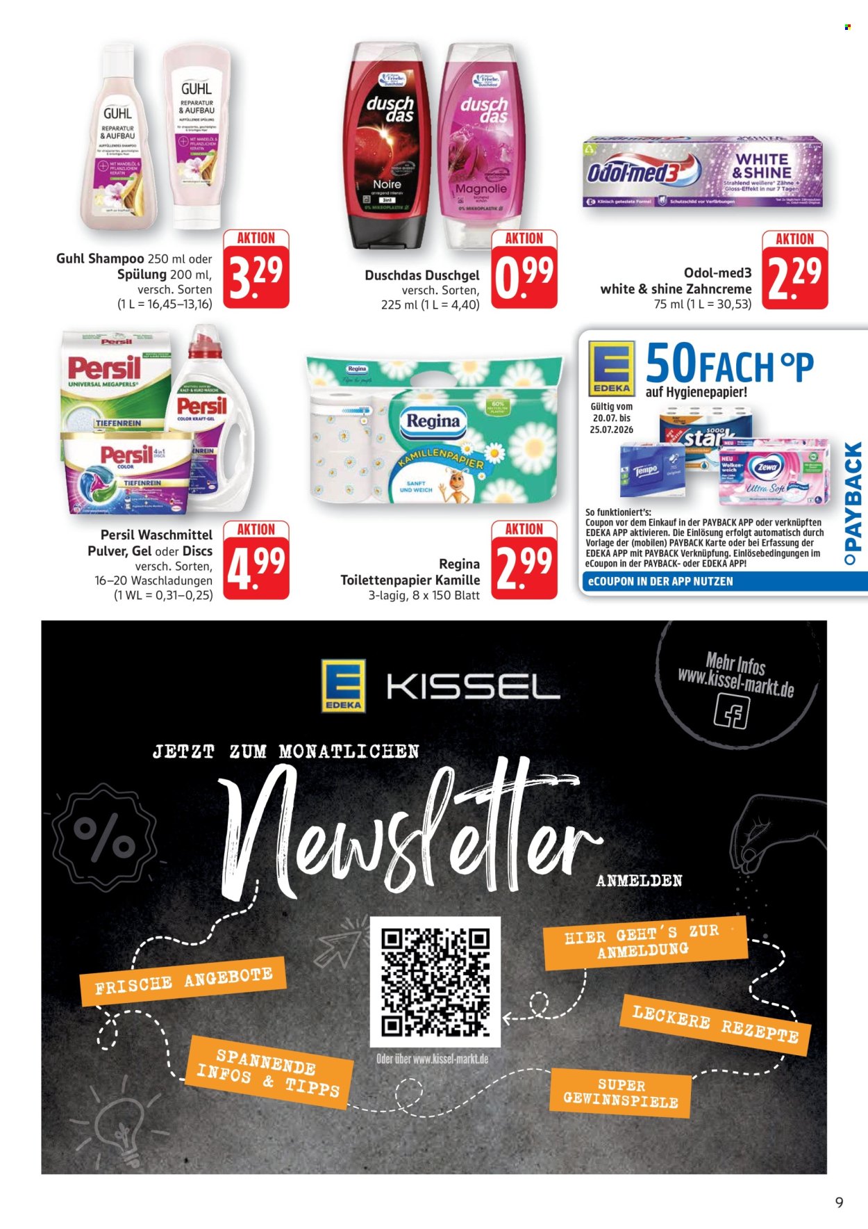 Edeka Prospekte  - 20.07.2026 - 25.07.2026. Seite 9
