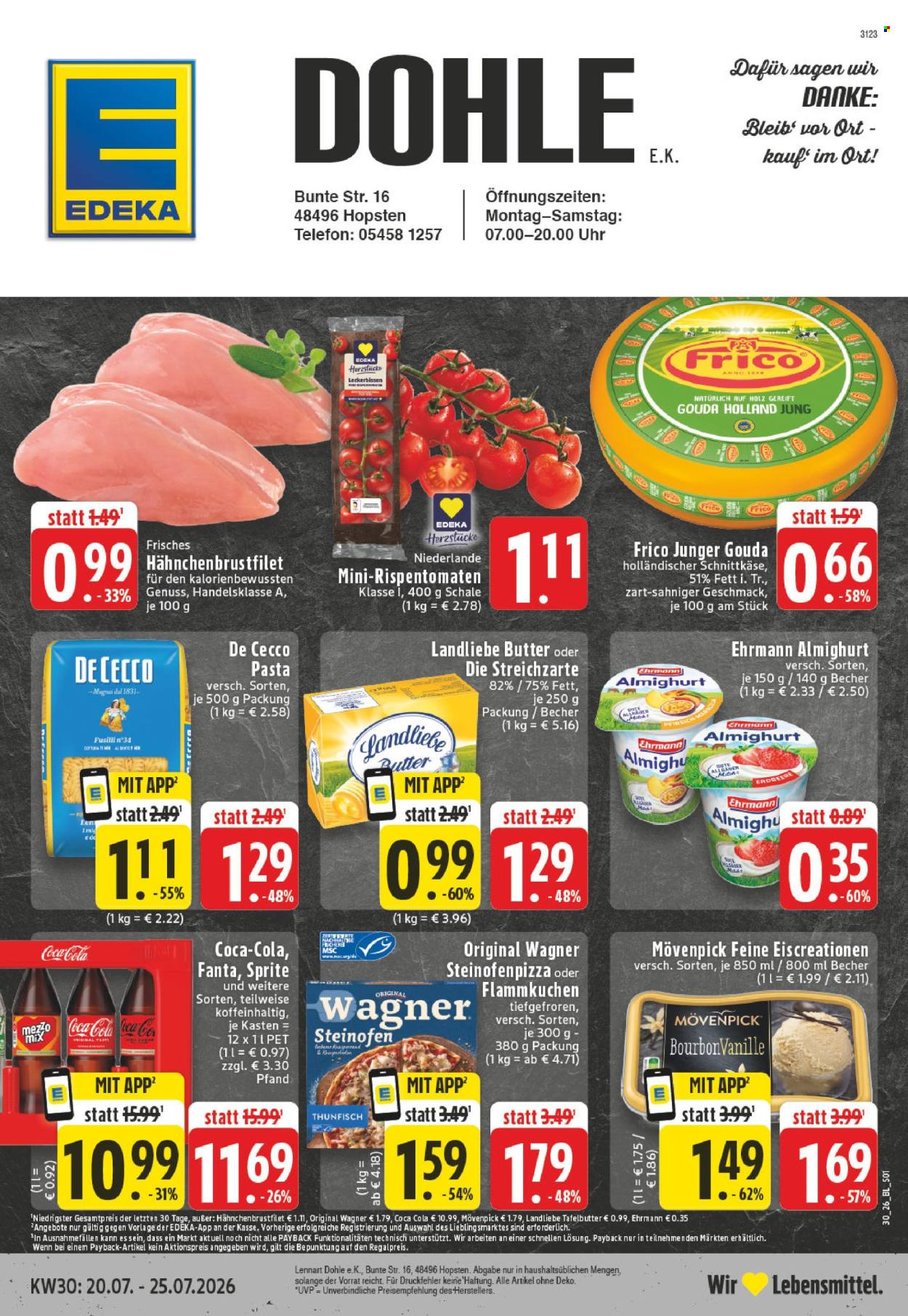 Edeka Prospekte  - 20.07.2026 - 25.07.2026. Seite 1