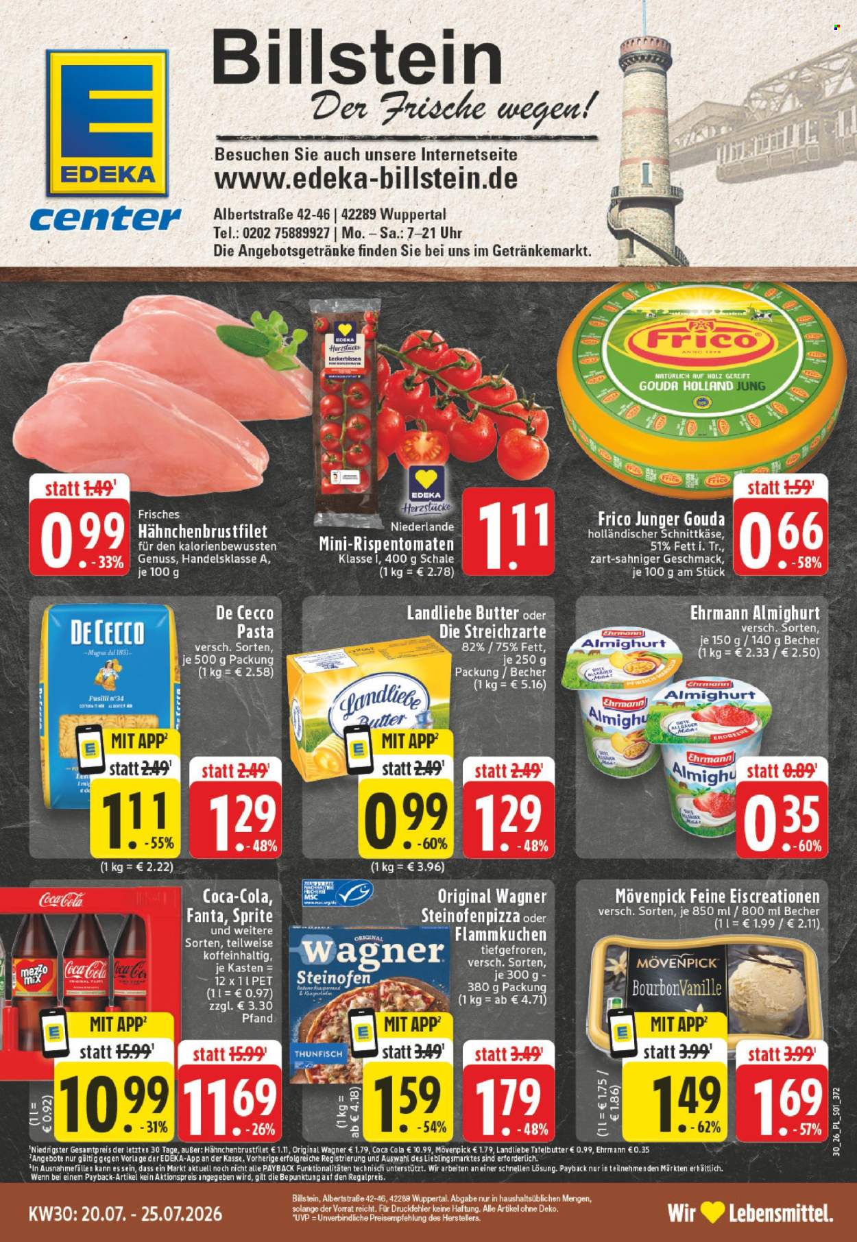Edeka Prospekte  - 20.07.2026 - 25.07.2026. Seite 1