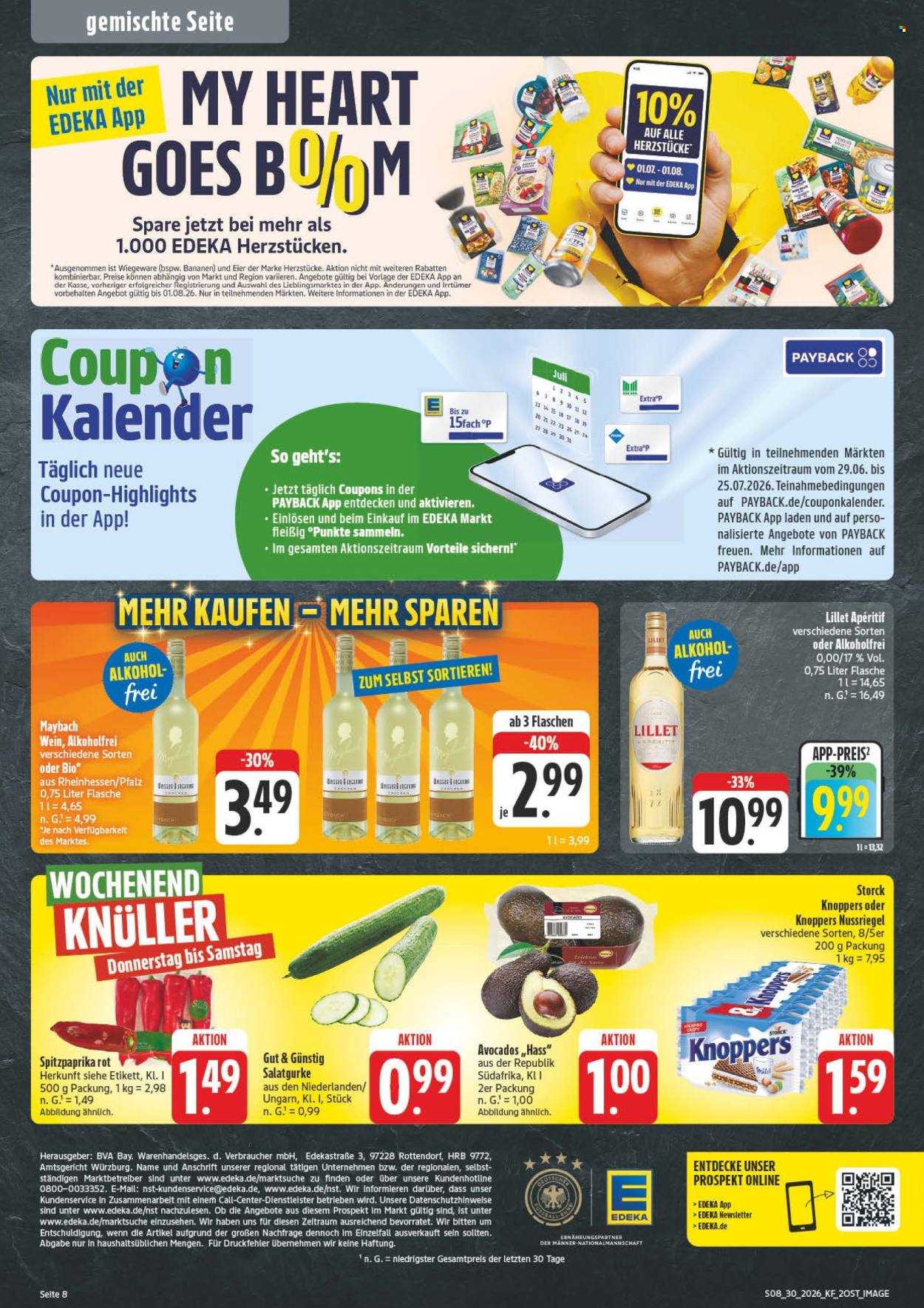 Edeka Prospekte  - 20.07.2026 - 25.07.2026. Seite 8