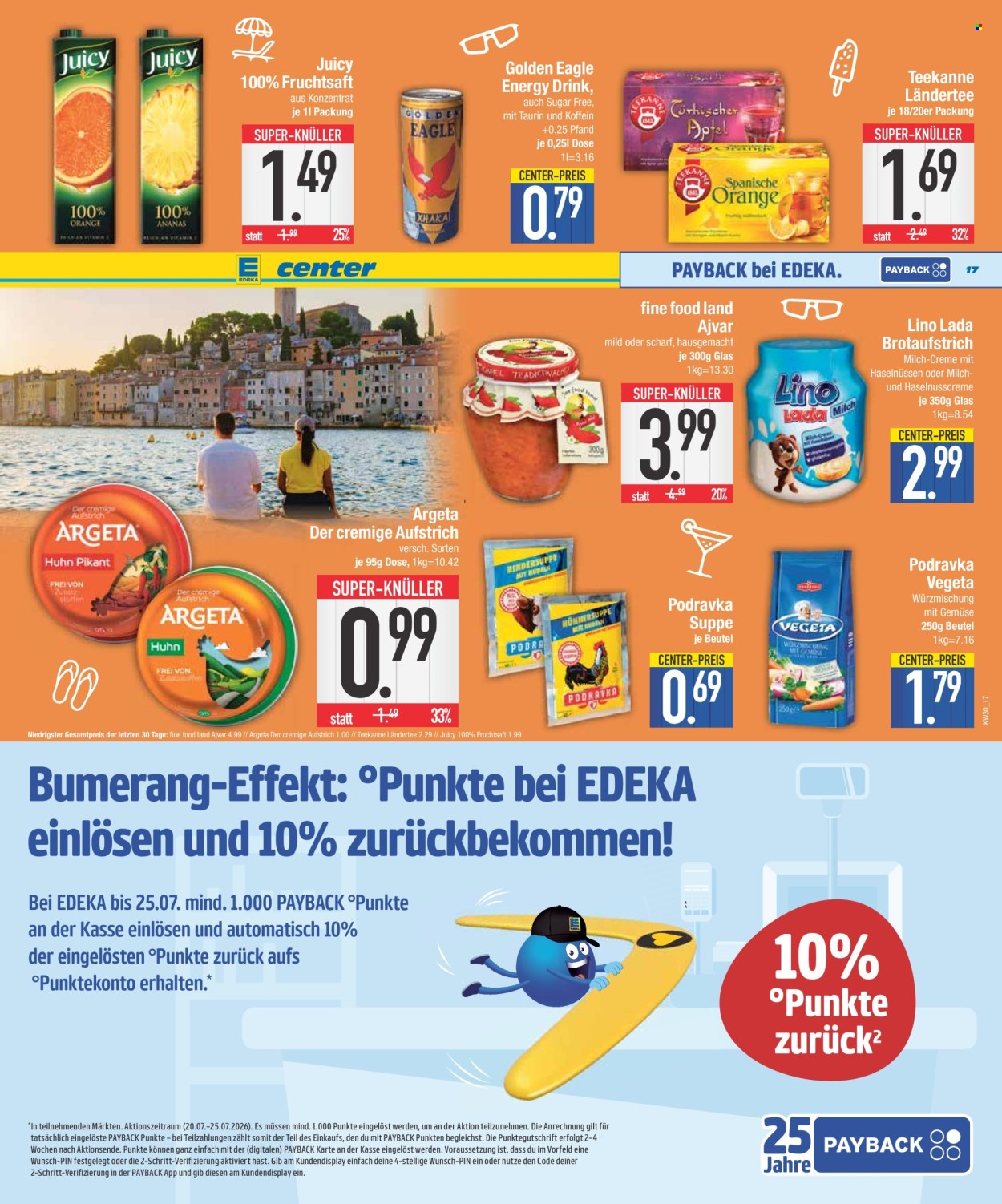 Edeka Prospekte  - 20.07.2026 - 25.07.2026. Seite 21