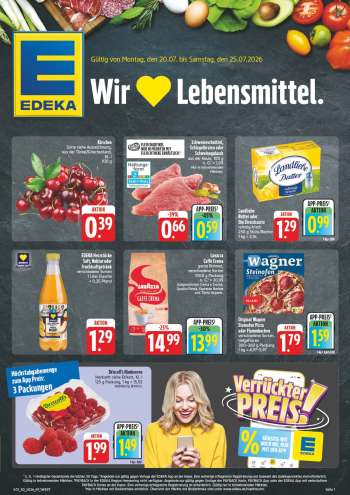 Prospekte Edeka - 20.07.2026 - 25.07.2026.