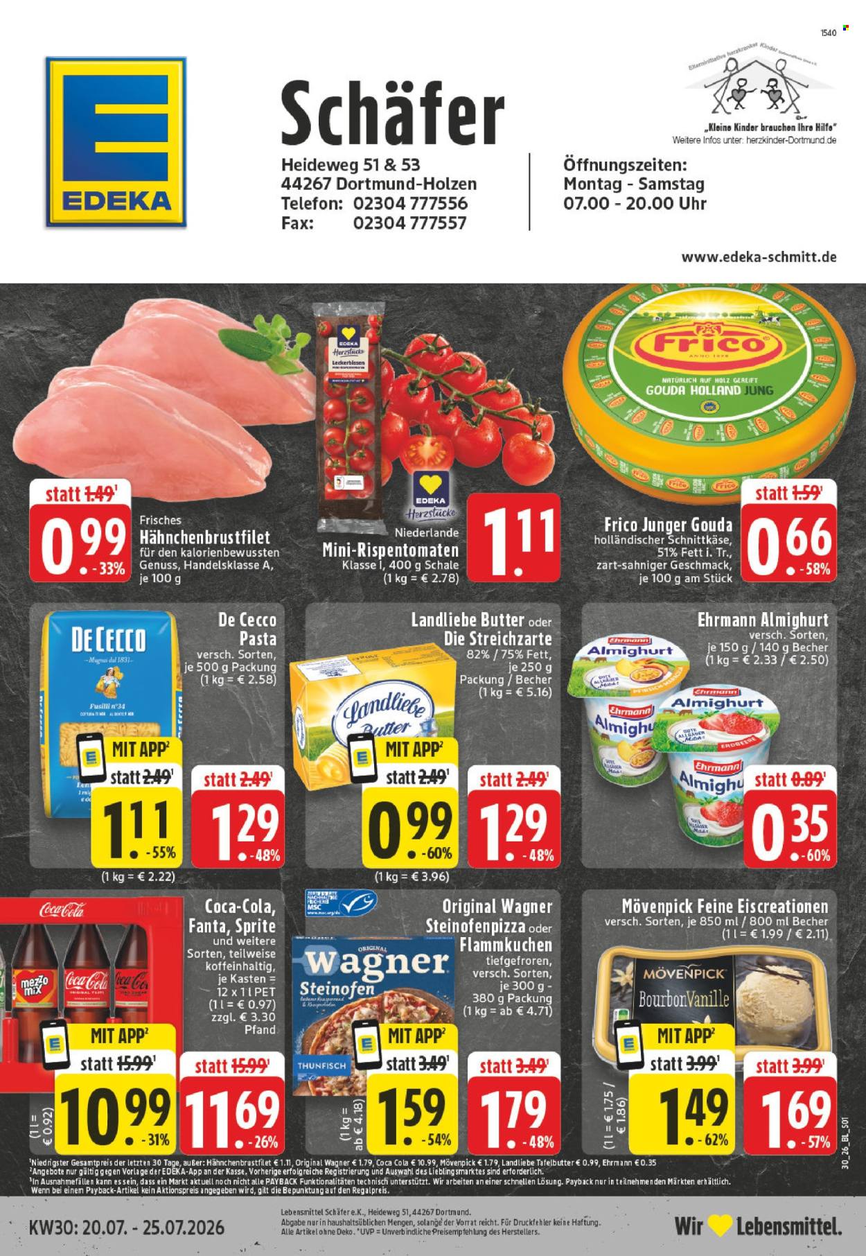 Edeka Prospekte  - 20.07.2026 - 25.07.2026. Seite 1