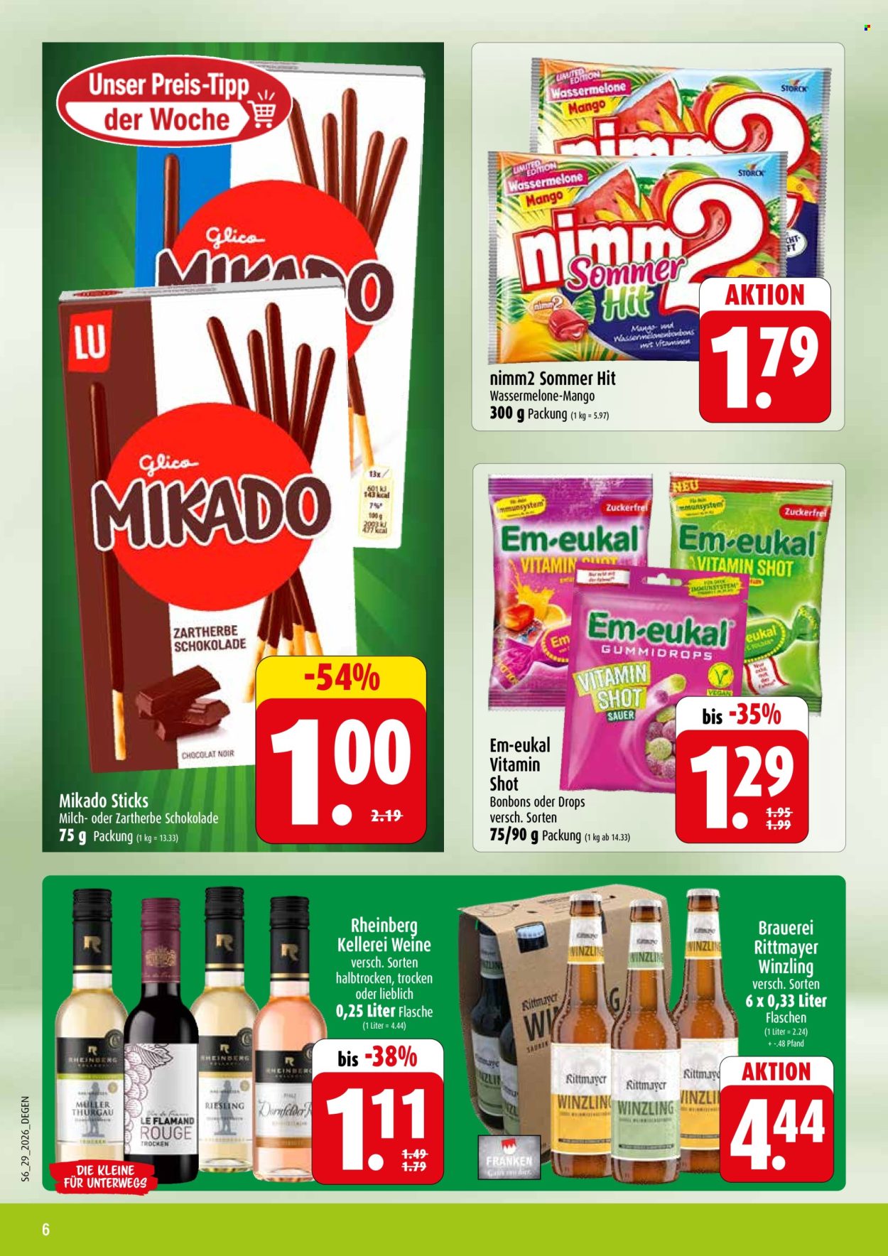 Edeka Prospekte  - 20.07.2026 - 25.07.2026. Seite 6