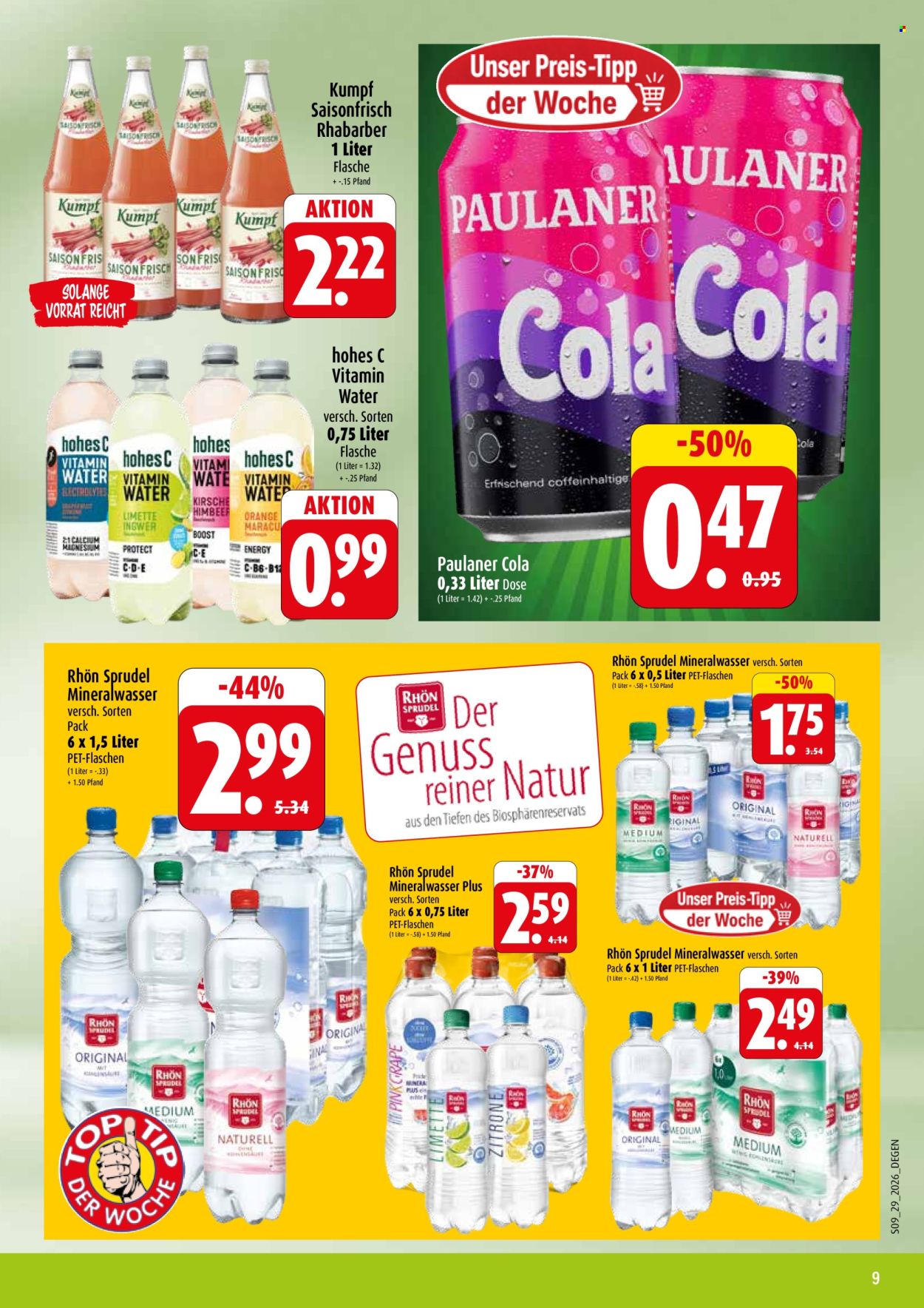 Edeka Prospekte  - 20.07.2026 - 25.07.2026. Seite 9