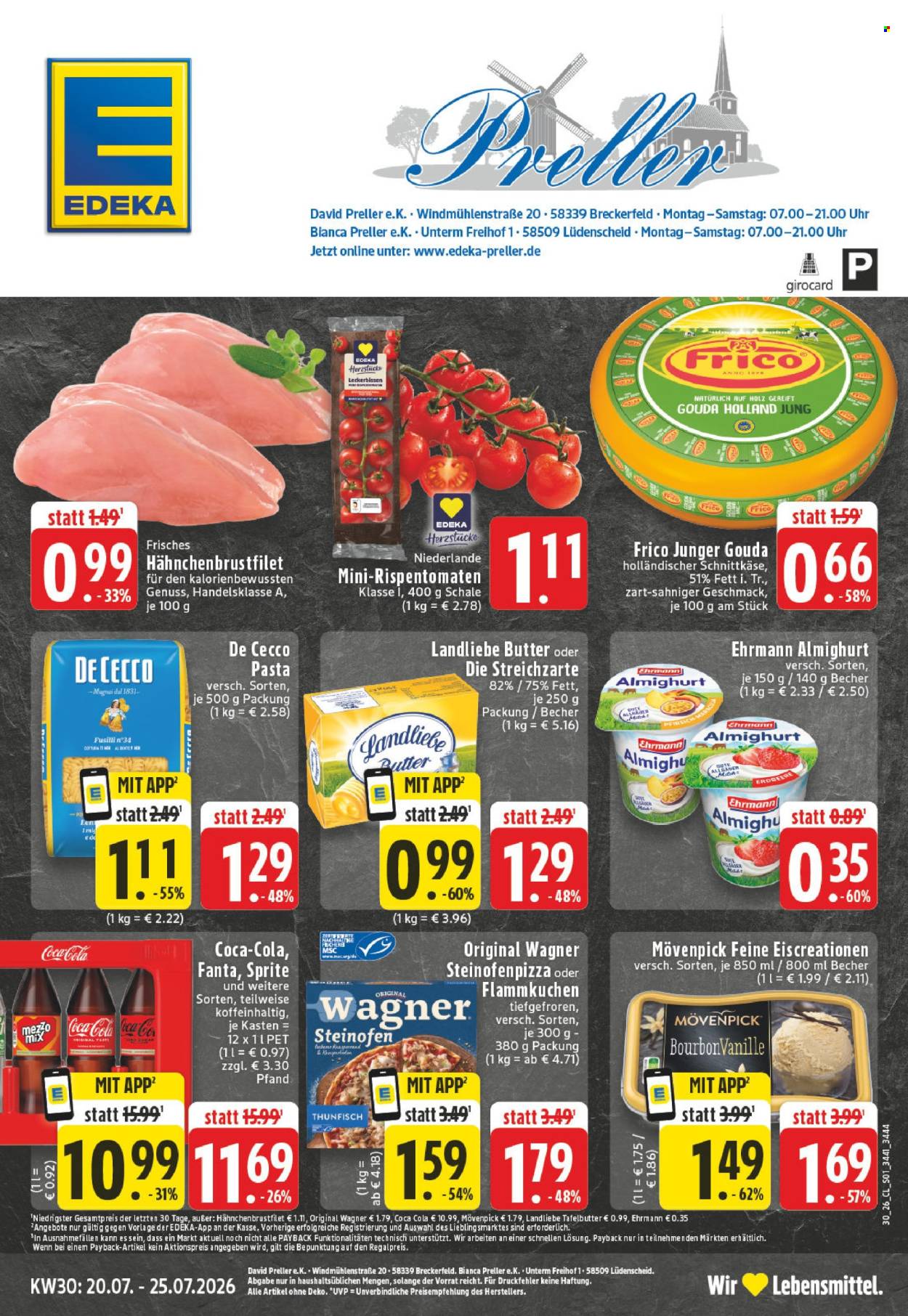 Edeka Prospekte  - 20.07.2026 - 25.07.2026. Seite 1