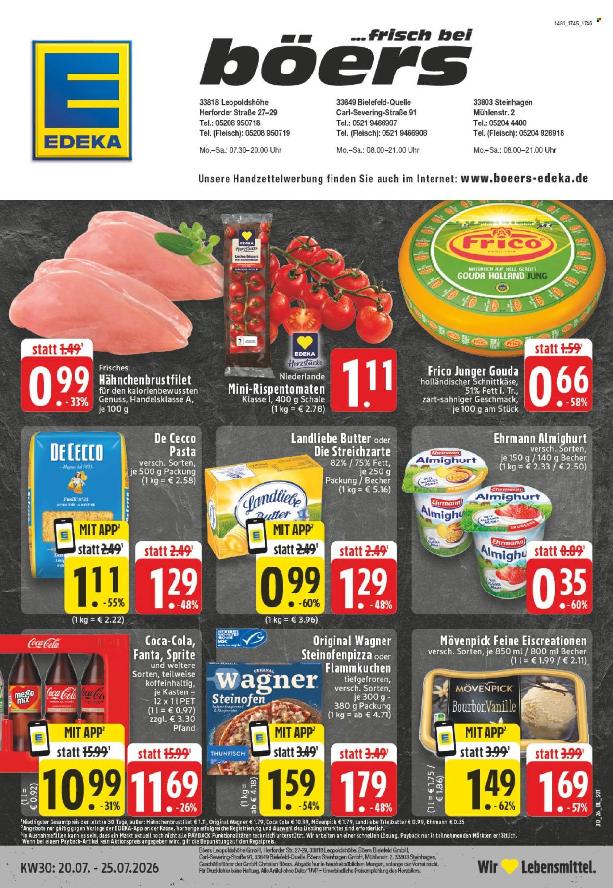 Edeka Prospekte  - 20.07.2026 - 25.07.2026. Seite 1