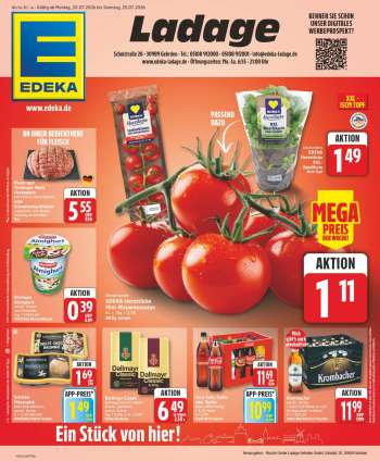 Prospekte Edeka - 20.07.2026 - 25.07.2026.