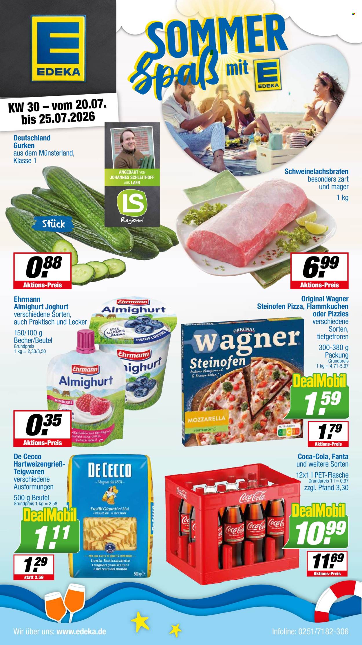 Edeka Prospekte  - 20.07.2026 - 25.07.2026. Seite 1