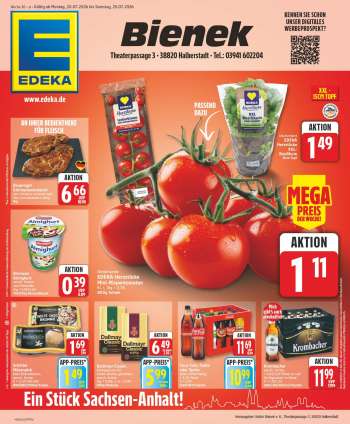 Prospekte Edeka - 20.07.2026 - 25.07.2026.