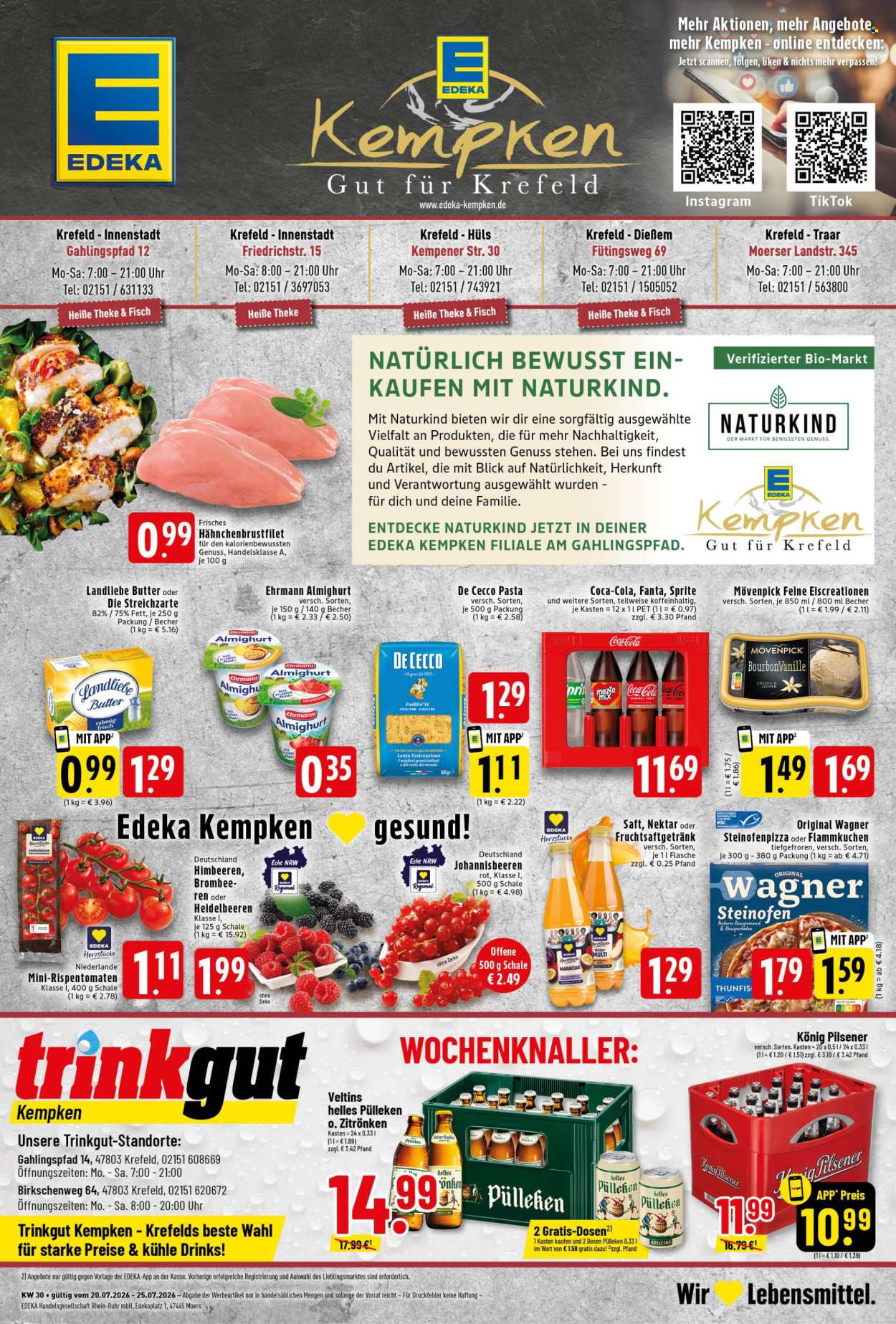 Edeka Prospekte  - 20.07.2026 - 25.07.2026. Seite 1