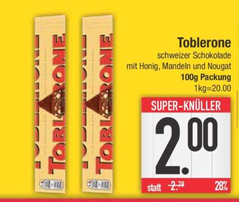 Toblerone*