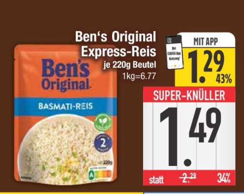 Ben’s Original Express Reis*