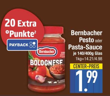 Bernbacher Pesto oder Pasta-Sauce