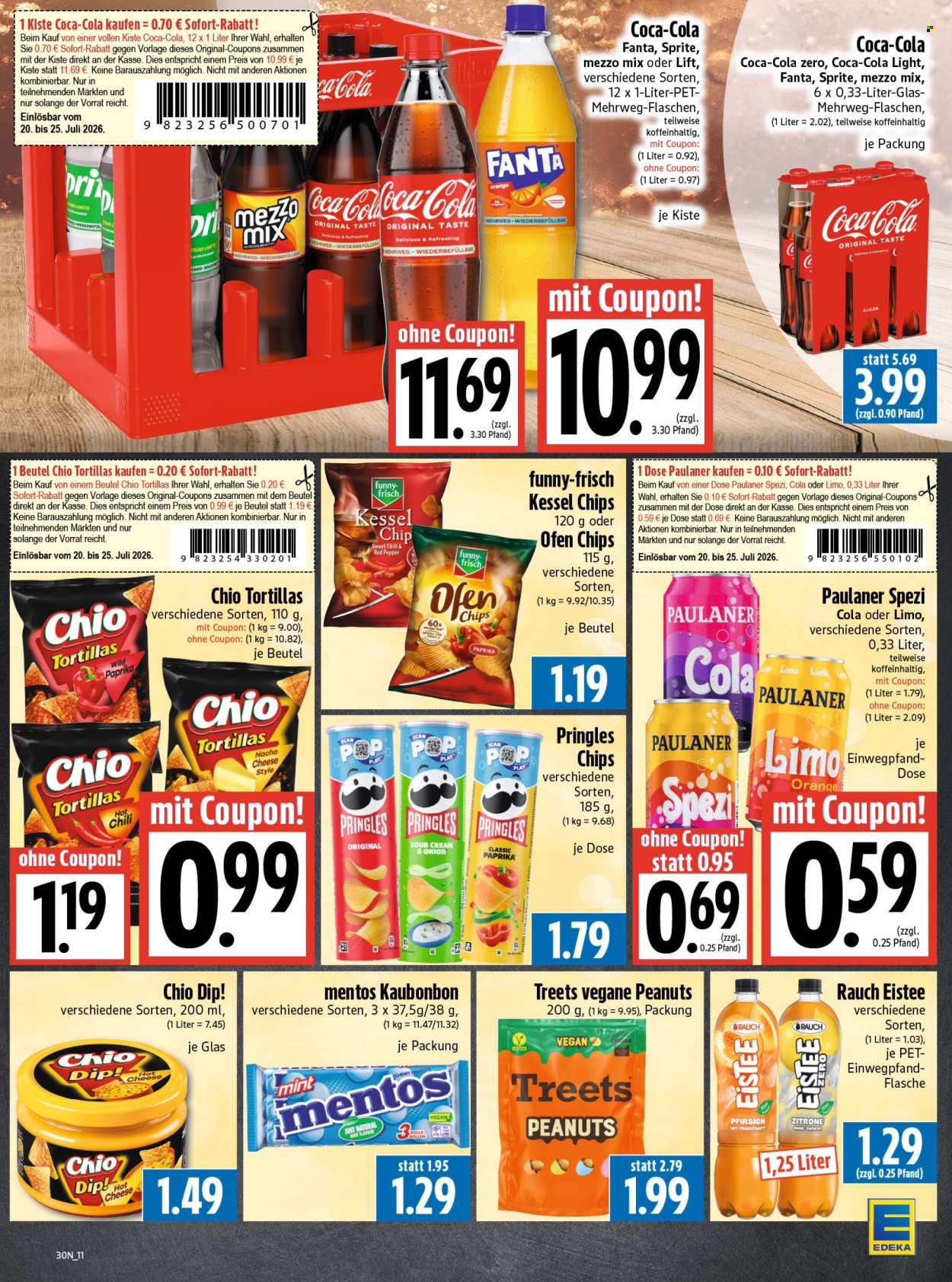 Edeka Prospekte  - 20.07.2026 - 25.07.2026. Seite 11